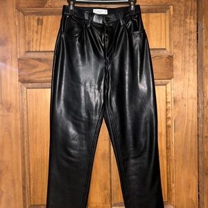 Leather pants